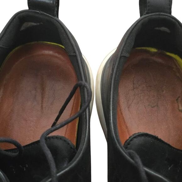 Wolf And Shepherd Crossover Longwing Mens 10.5 Black Calf Leather